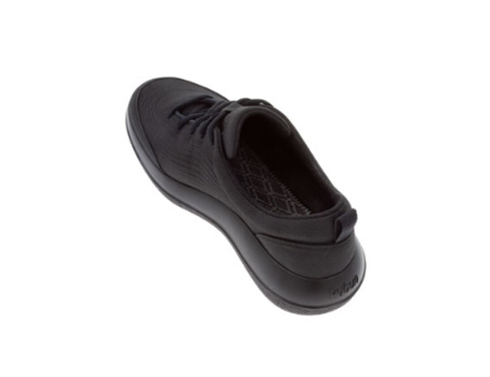 Mens Rüti Black Air-Cushioned Strato Trainers