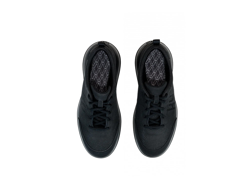 Mens Rüti Black Air-Cushioned Strato Trainers
