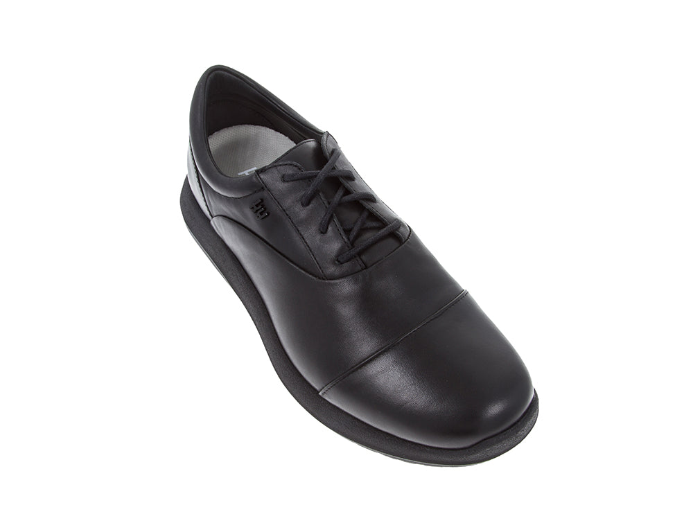 Mens Kloten Caviar Black Leather Tropo Shoes