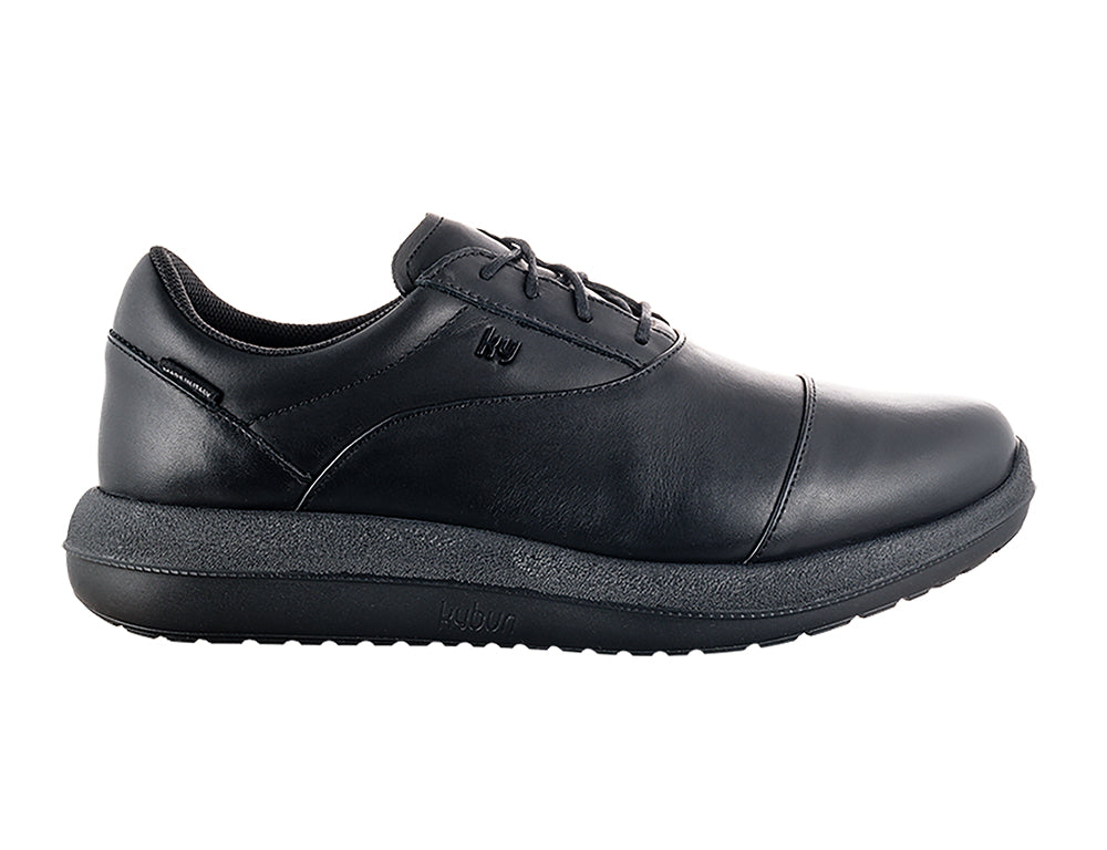 Mens Kloten Caviar Black Leather Tropo Shoes