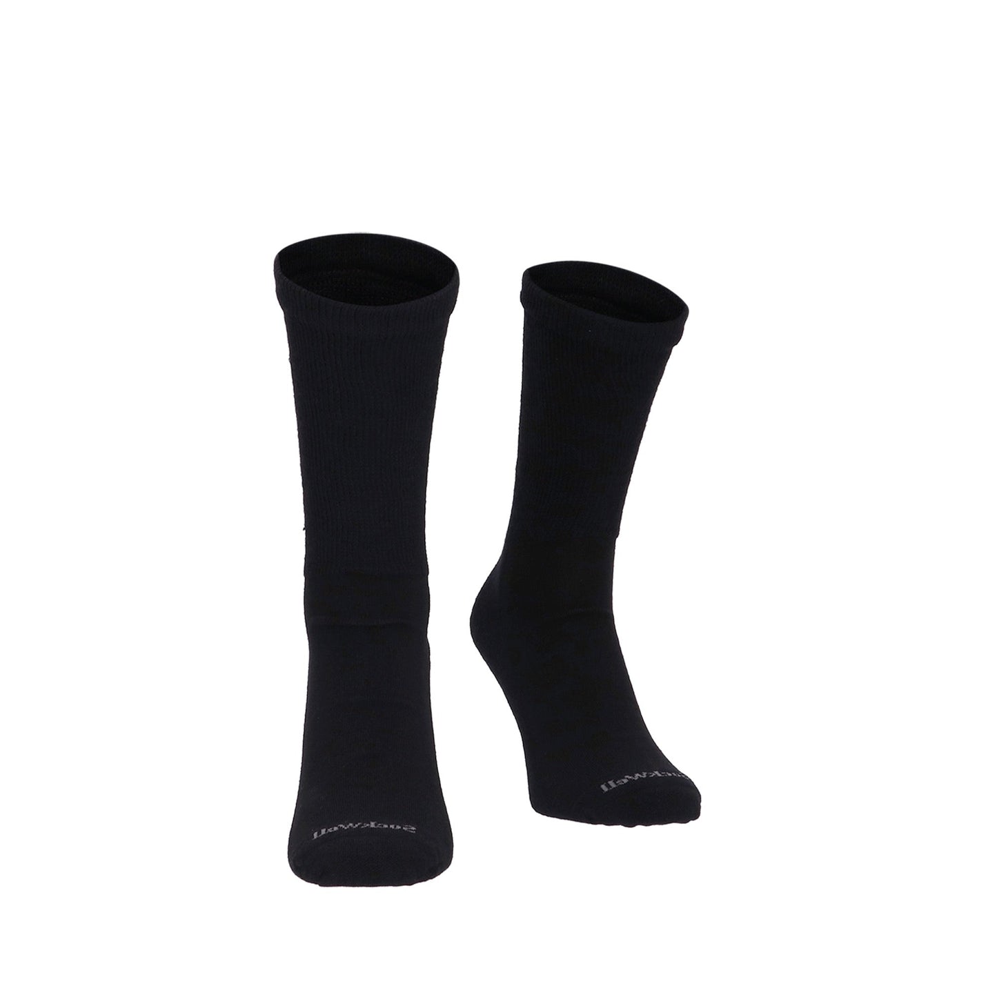 Mens Extra Easy Diabetic Friendly Black Socks