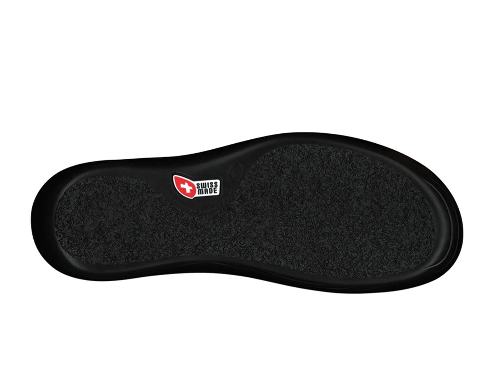 Mens Uri Black Cushioned Sandals