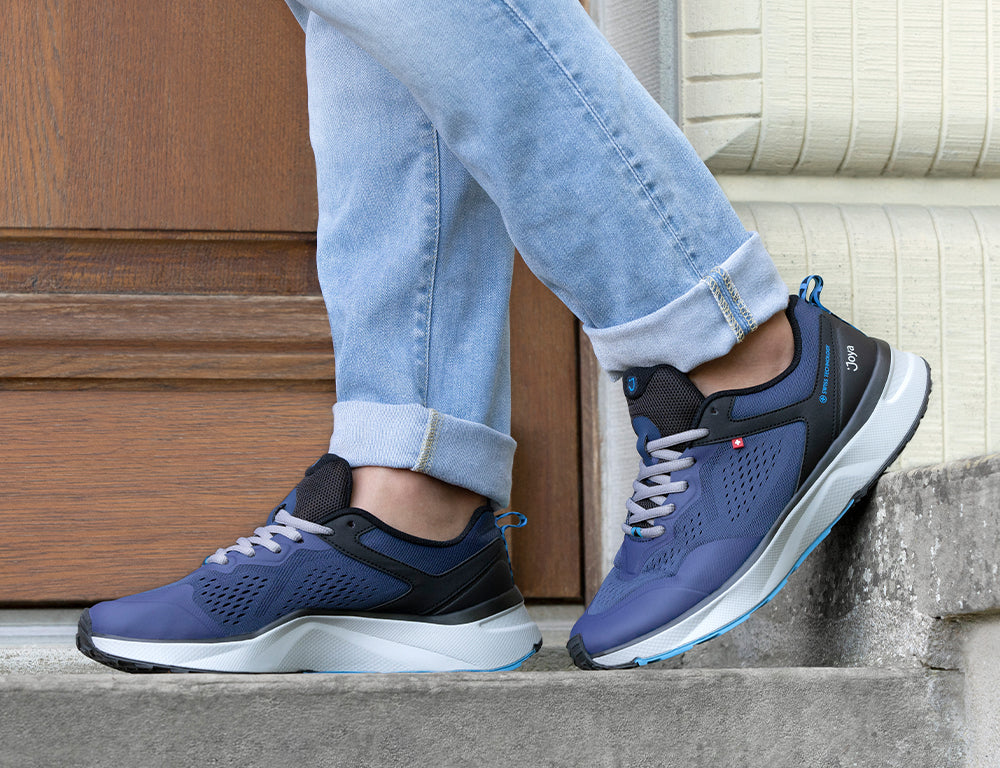 Mens Veloce Blue Active Trainers