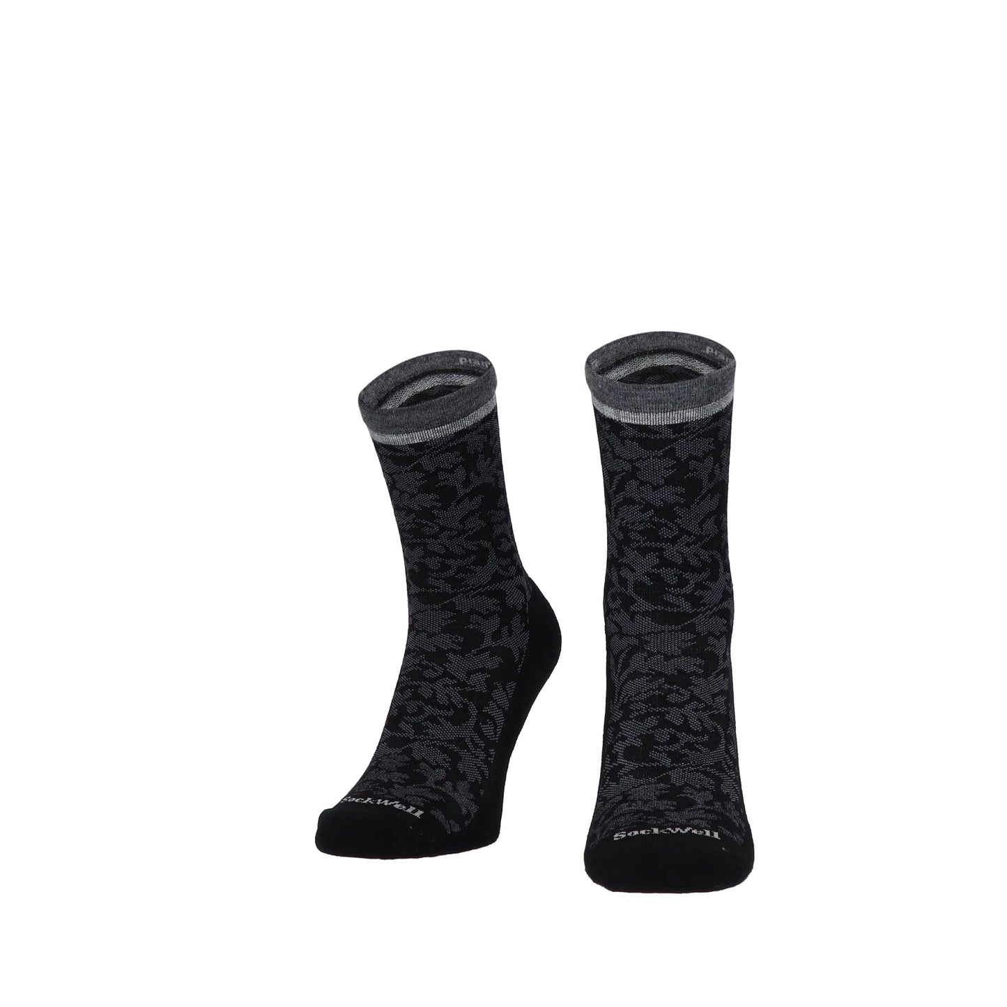 Sockwell Plantar Cush Crew W Black II 901 ShoeMed