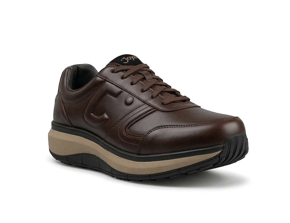 Mens Wave Wide-Fit Cancun SR Brown Trainers