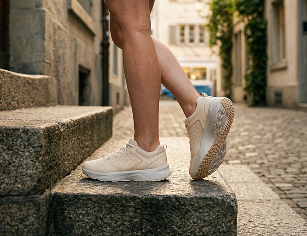 Womens Limited Edition Veloce Light Yellow Horizon Active Trainers