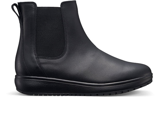 Womens London III Black Zip Senso Chelsea Boots