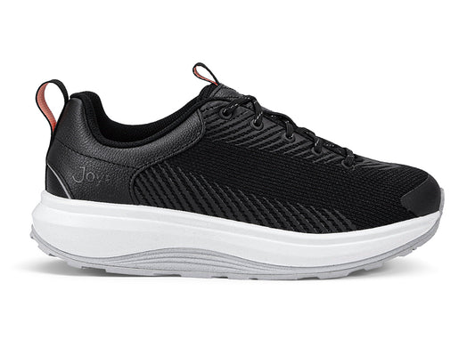 Womens Maui Black II Wide-Fit Wave Trainers