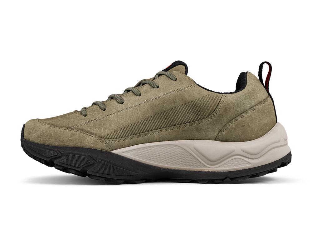 Mens Oberstdorf Waterproof Green Active Hiking Shoes
