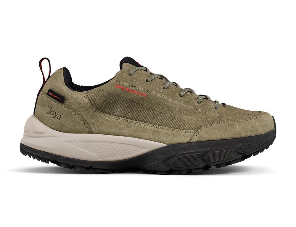 Mens Oberstdorf Waterproof Green Active Hiking Shoes