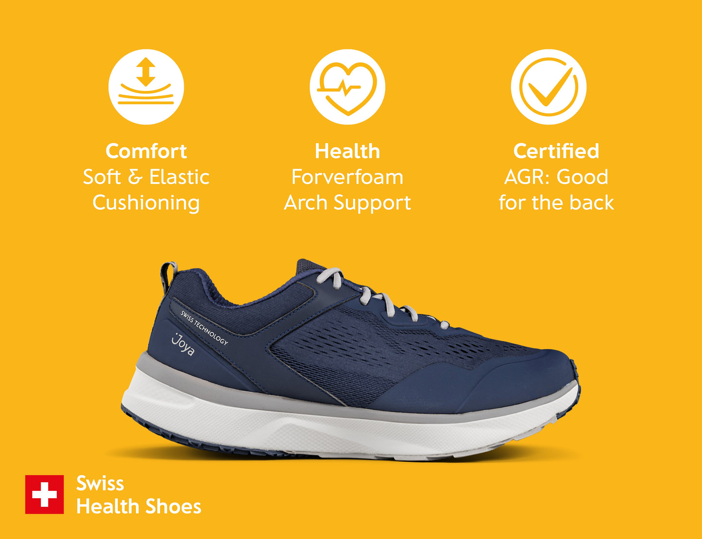 Mens Limited Edition Veloce Dark Blue Horizon Active Trainers