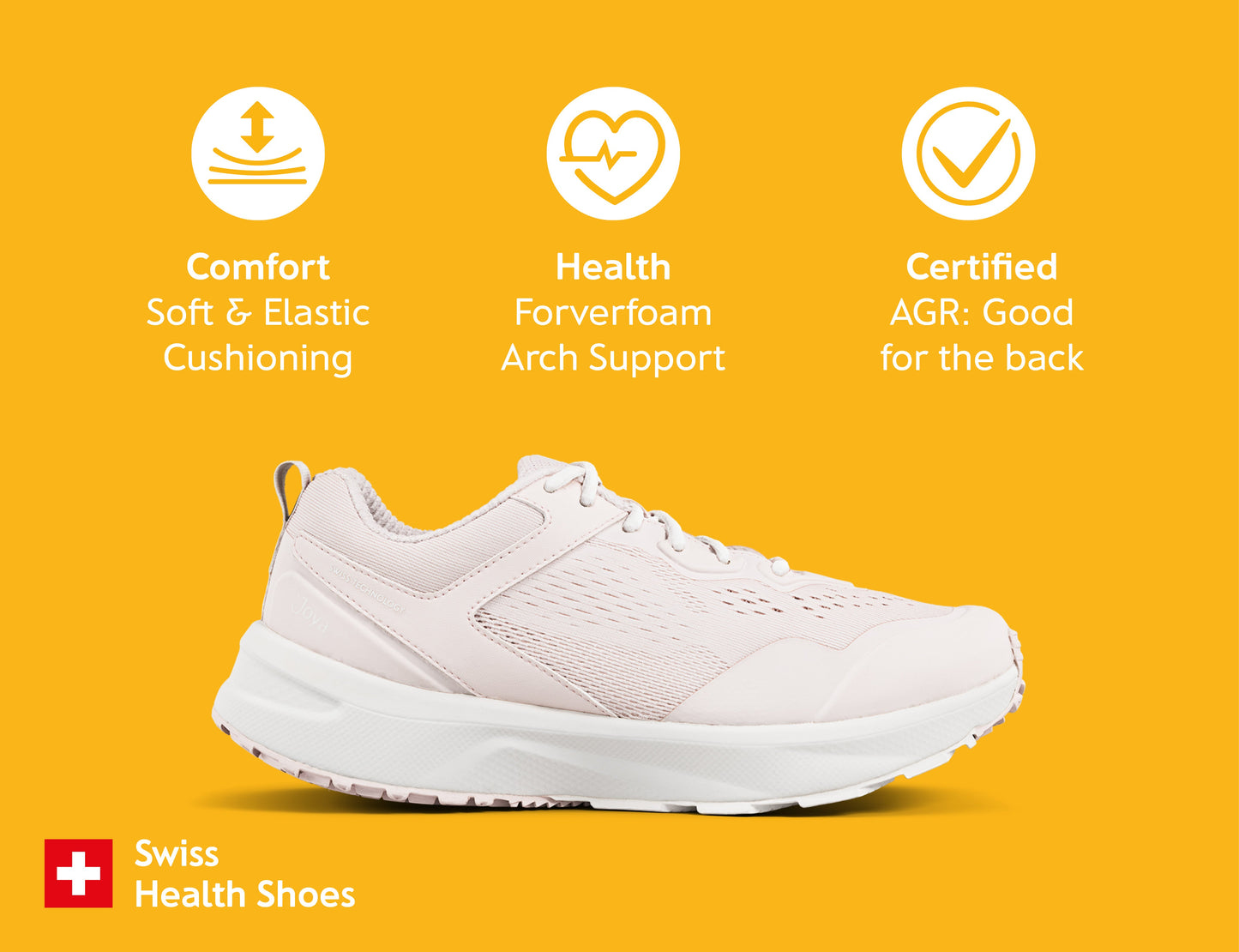 Womens Limited Edition Veloce Light Pink Horizon Active Trainers