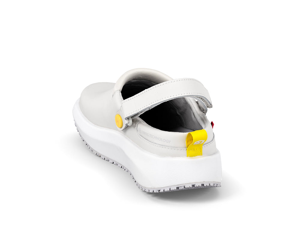 Ace ESD White Senso Clogs