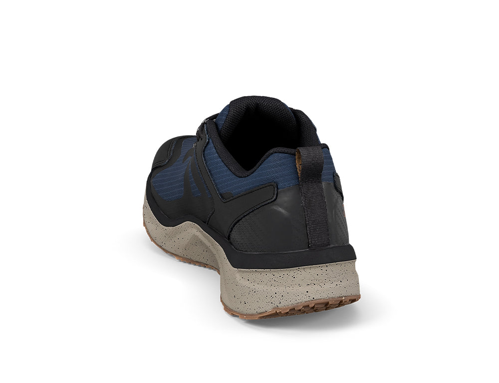 Mens Veloce Waterproof Blue Black Active Trainers