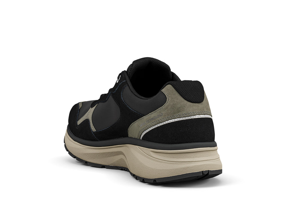 Mens Tony III Black Active Trainers