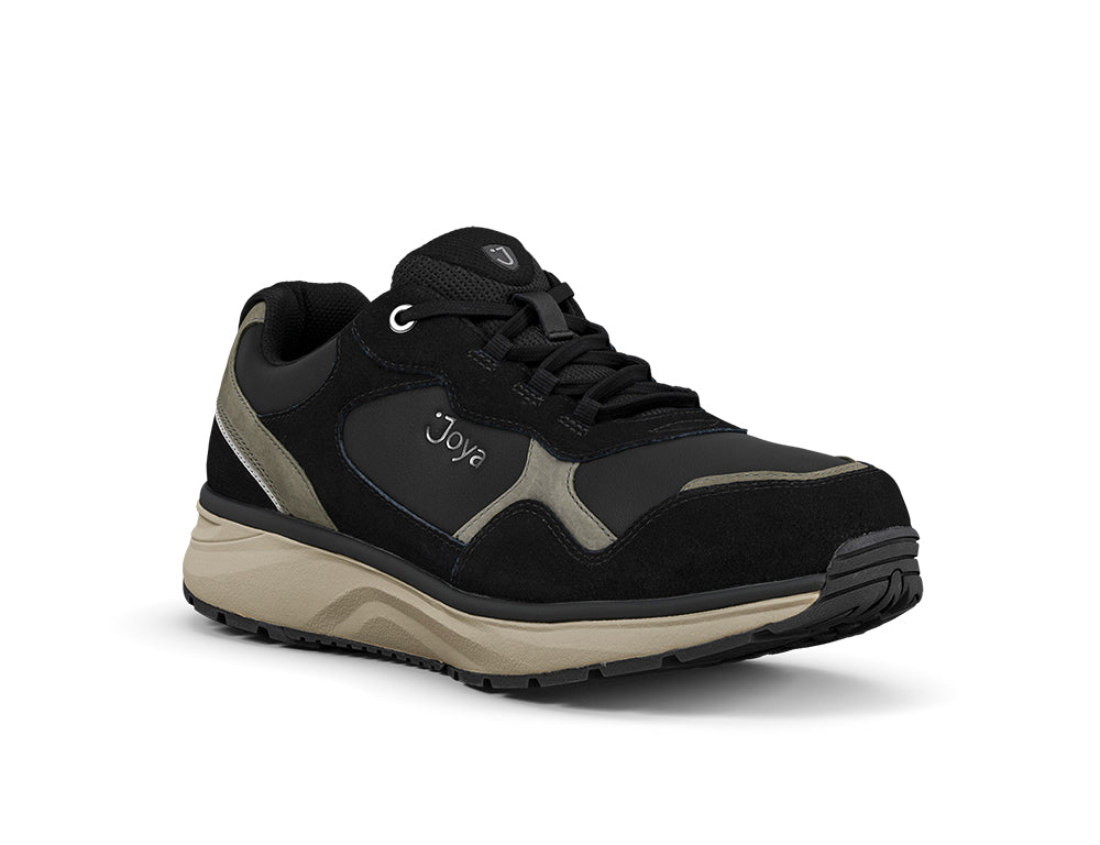 Mens Tony III Black Active Trainers