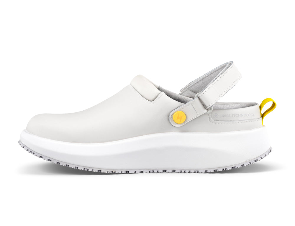 Ace ESD White Senso Clogs