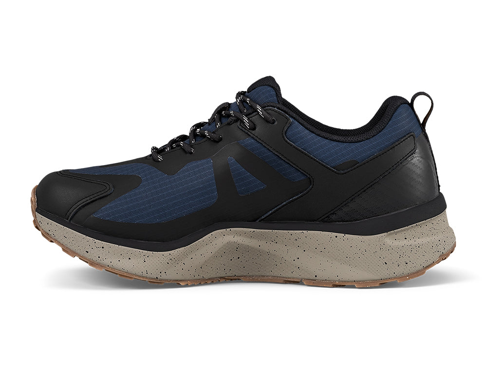 Mens Veloce Waterproof Blue Black Active Trainers