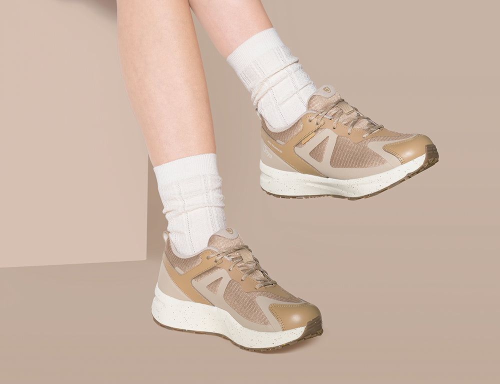 Womens Veloce Waterproof Beige II Active Trainers