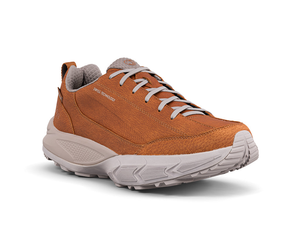 Mens Oberstdorf Waterproof Brown Active Hiking Shoes