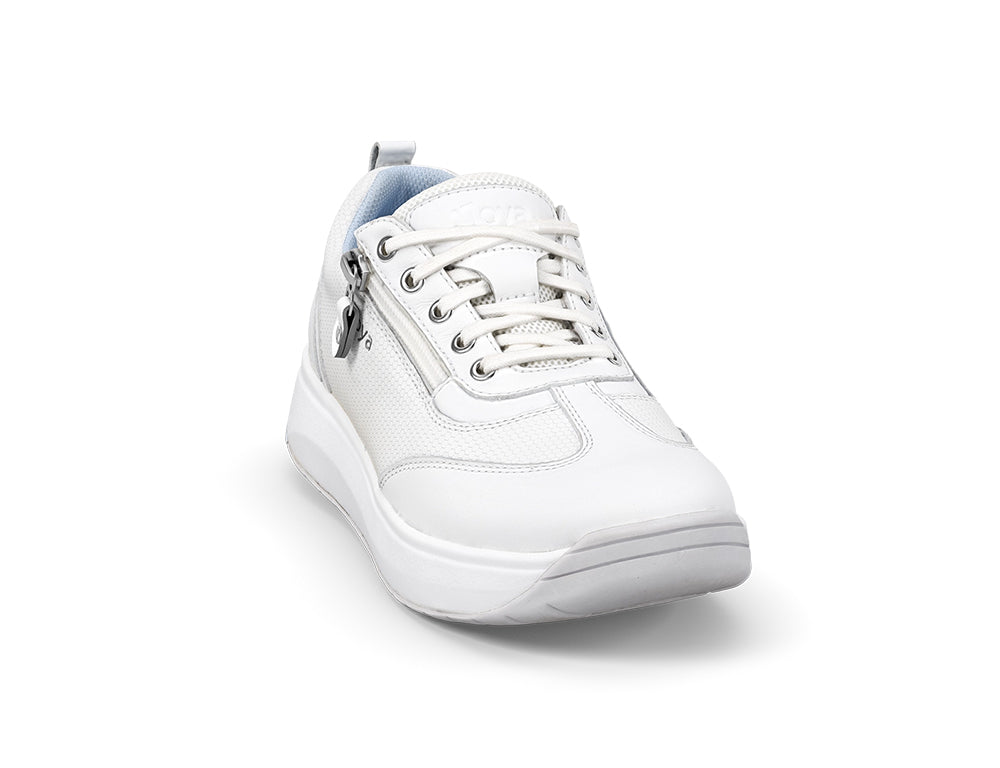 Womens Laura White Zip Senso Shoes