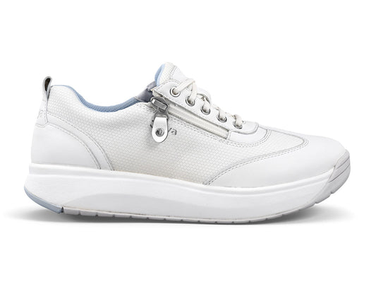 Womens Laura White Zip Senso Shoes