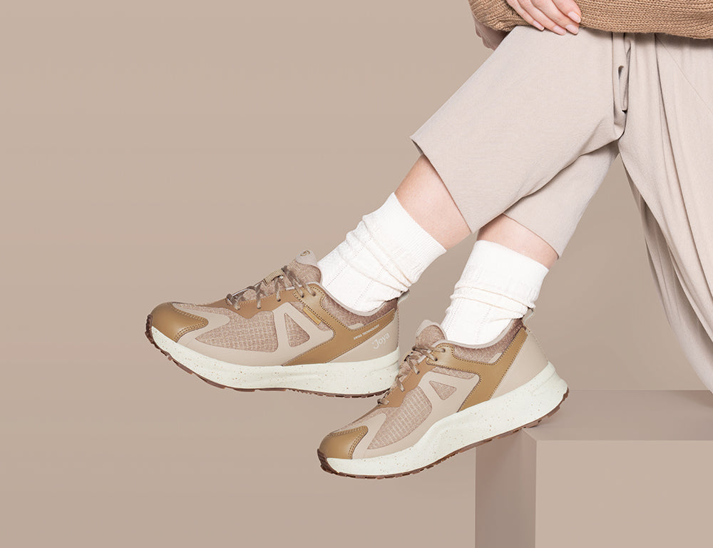 Womens Veloce Waterproof Beige II Active Trainers