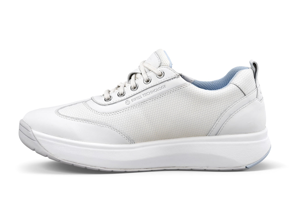 Womens Laura White Zip Senso Shoes