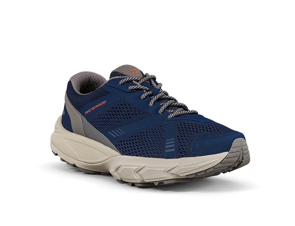 Mens Nova Dark Blue Active Hiking Shoes