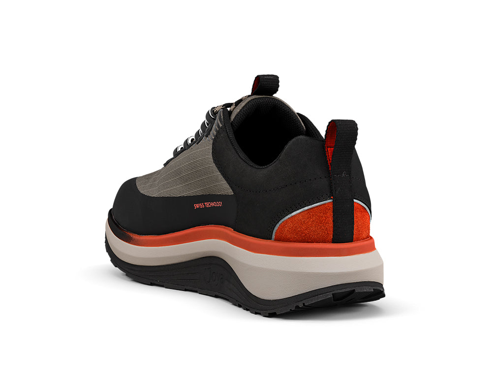 Mens Maui Waterproof Green Wide-Fit Wave Trainers