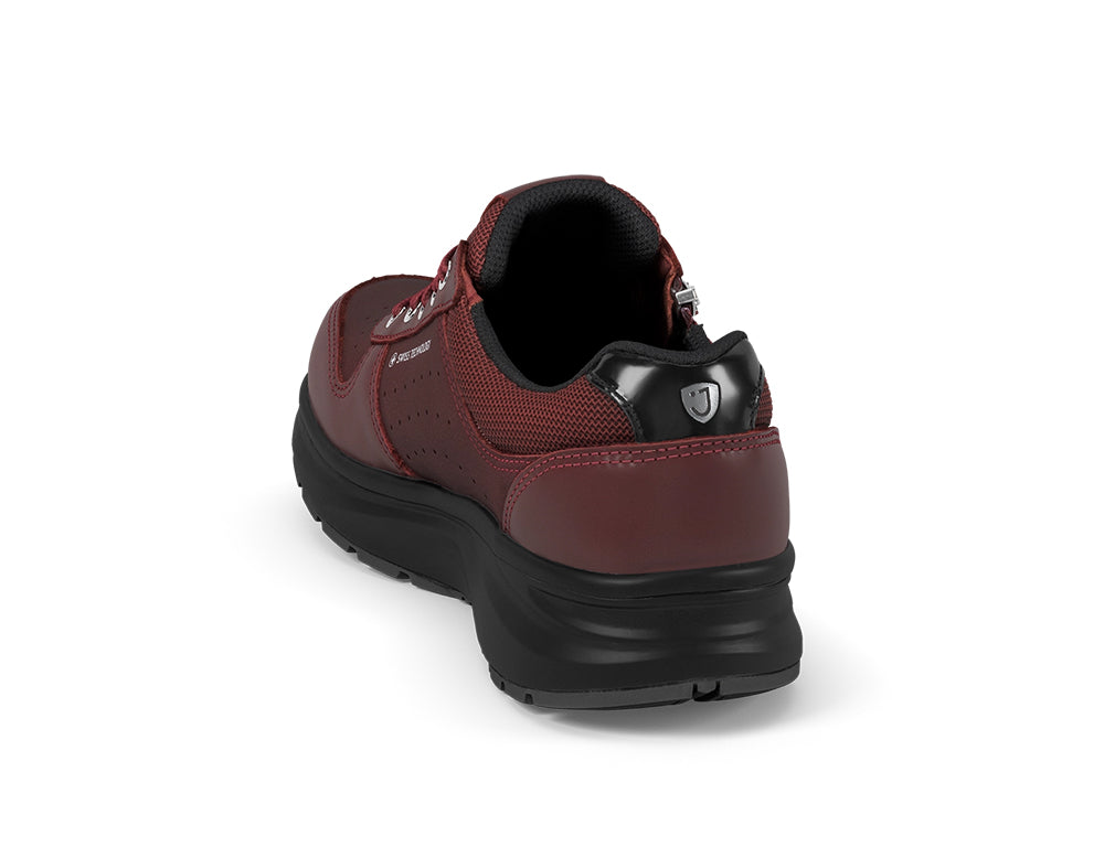 Womens Dynamo Dark Red II Zip Active Trainers