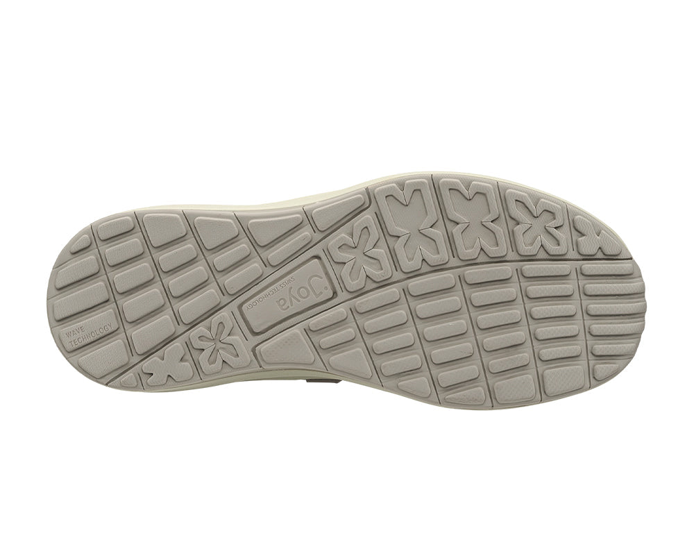 Womens Venice Light Beige Zip Wide-Fit Wave Shoes