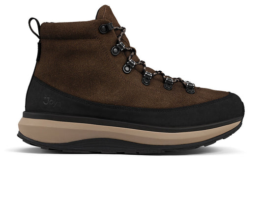 Mens Maui Dark Brown Waterproof Wide-Fit Wave Boots