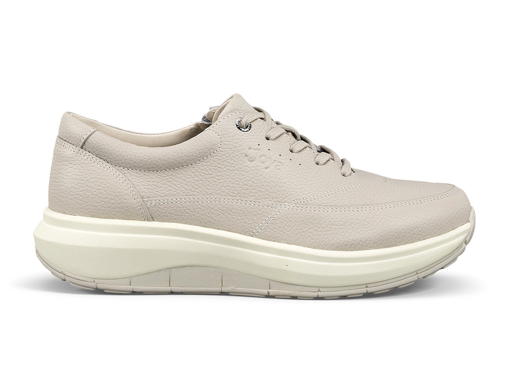 Womens Venice Light Beige Zip Wide-Fit Wave Shoes