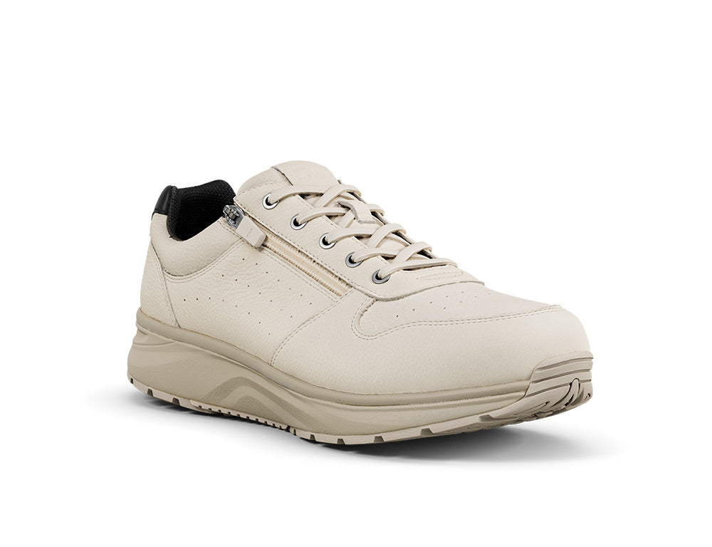 Mens Dynamo White II Zip Active Trainers