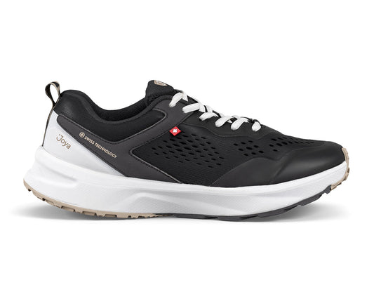 Womens Veloce Black White Active Trainers
