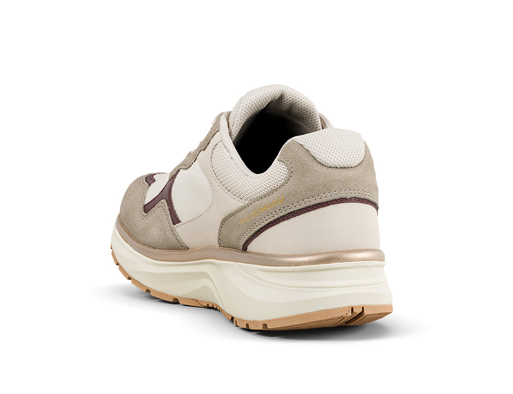 Womens Tina III Beige Red Active Trainers