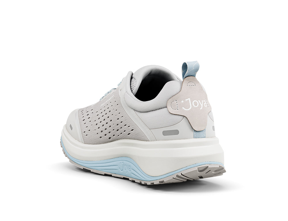 Womens Miami Grey Wide-Fit Wave Trainers