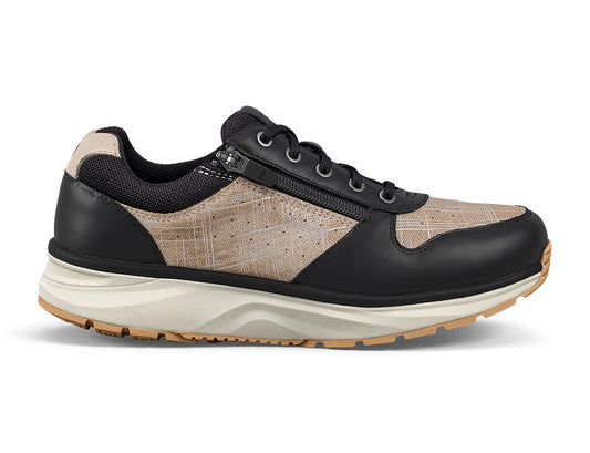 Womens Dynamo Bronze Black Zip Active Trainers