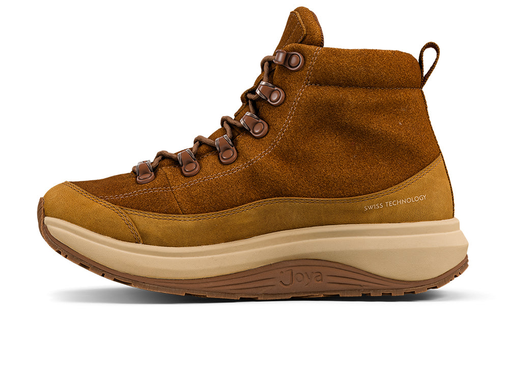 Womens Maui Brown Waterproof Wide-Fit Wave Boots