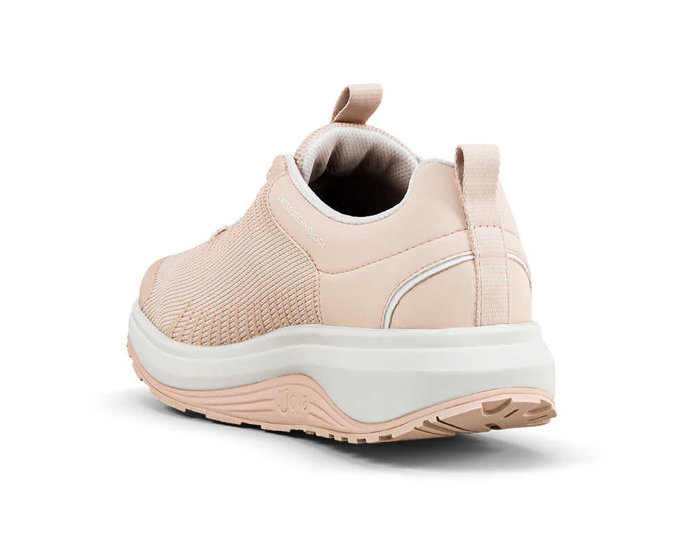 Womens Maui Orange Wide-Fit Wave Trainers