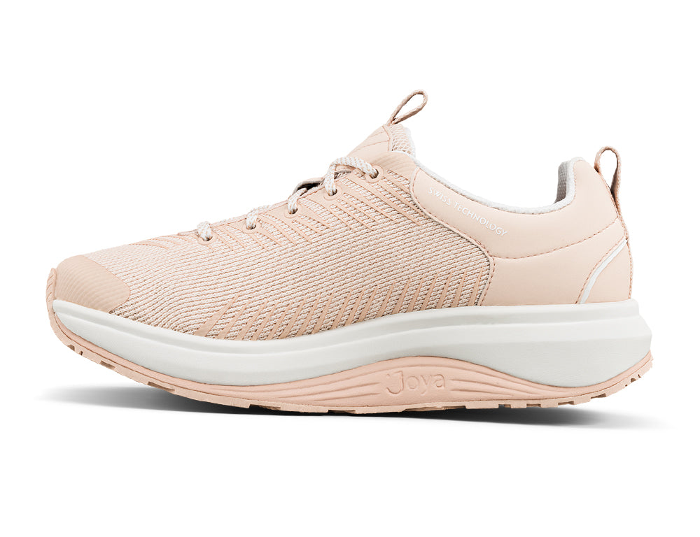 Womens Maui Orange Wide-Fit Wave Trainers