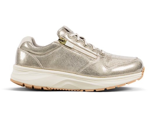 Womens Dynamo Light Gold Zip Active Trainers