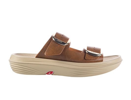 Womens Glarus Brown Cushioned Sandals