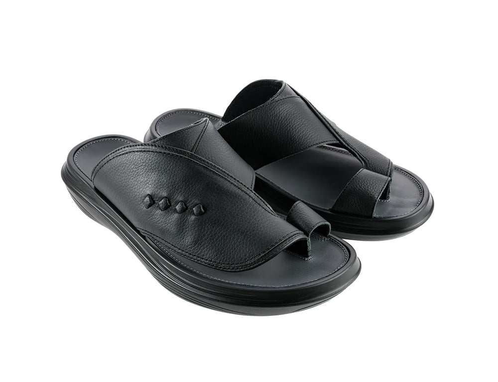 Mens VIP FG Caviar Toe-Ring Sandals