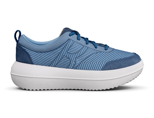 Womens Bauma 20 Blue Wide-Fit Strato Trainers