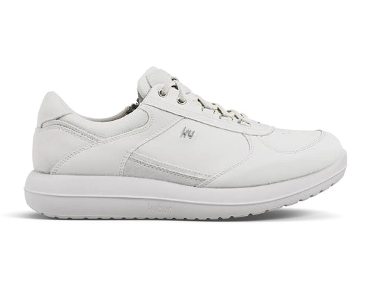 Mens Rolle White Leather Tropo Trainers