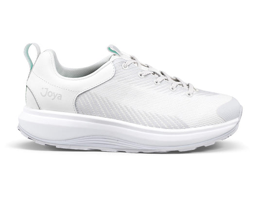 Womens Maui White Wide-Fit Wave Trainers