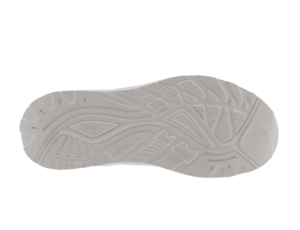 Joya Mens Wave Wide-Fit Zip Moscow White Shoes ShoeMed