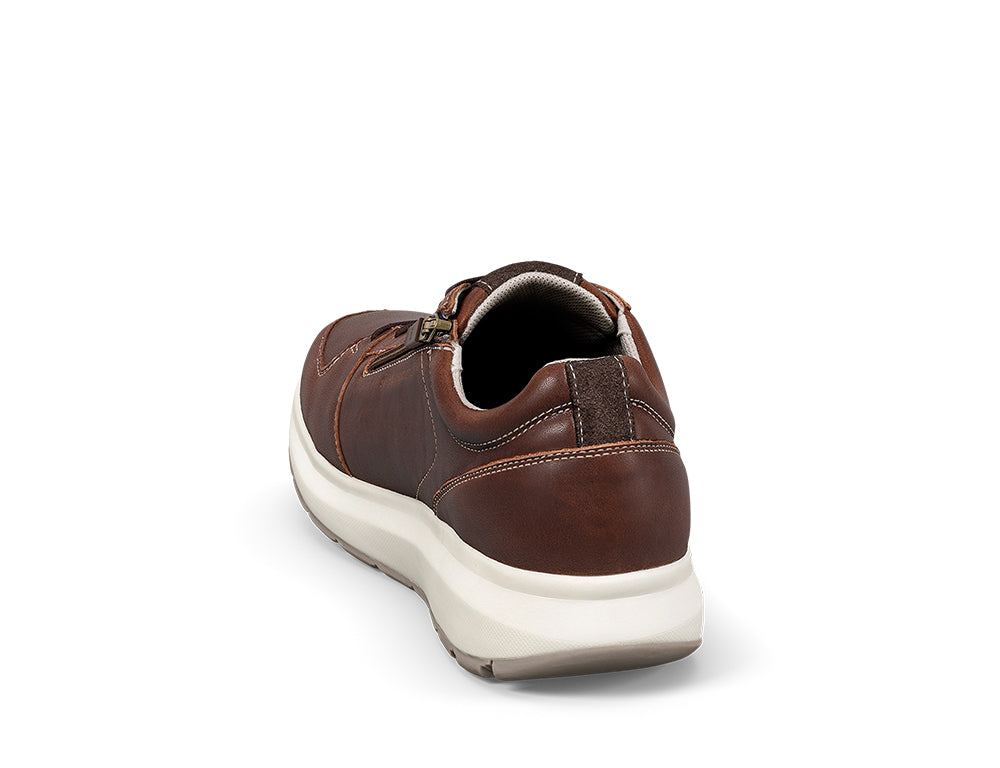 Joya Mens Senso Zip Oliver Brown II Trainers ShoeMed